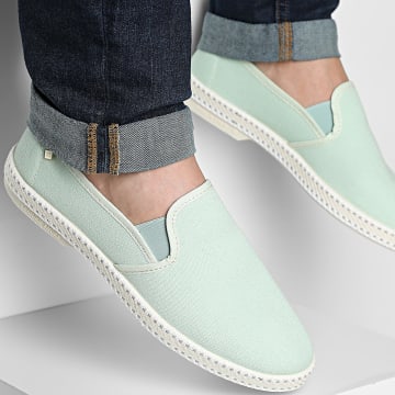 Rivieras - Classic Espadrilles Canvas 1025 Water Green