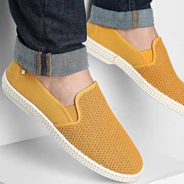 Rivieras - Espadrilles Classic Canvas And Mesh 2018 Curry