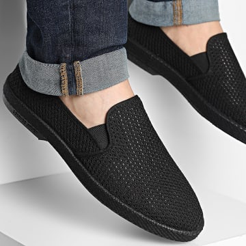 Rivieras - Classic Espadrilles Mesh Black
