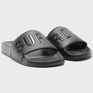 Superdry - Pool Slide Slides MF310291A Black