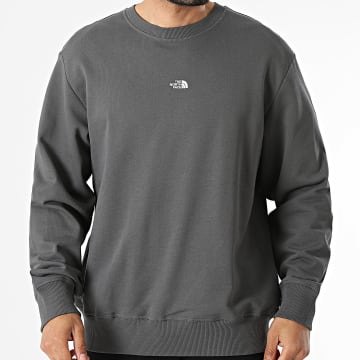 The North Face - Sweat Crewneck Relaxed Fit Essential A8GQC Gris Anthracite