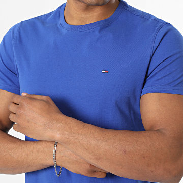 Tommy Jeans - T-Shirt Slim Jersey 4411 Koningsblauw