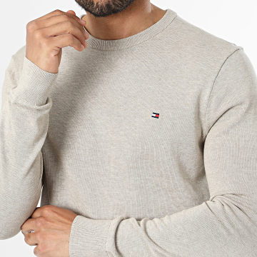 Tommy Hilfiger - Pull Essential 9999 Beige Chiné