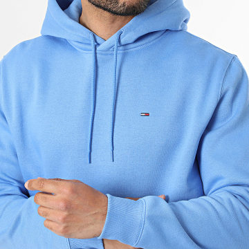 Tommy Jeans - Sweat Capuche Flag 0742 Bleu