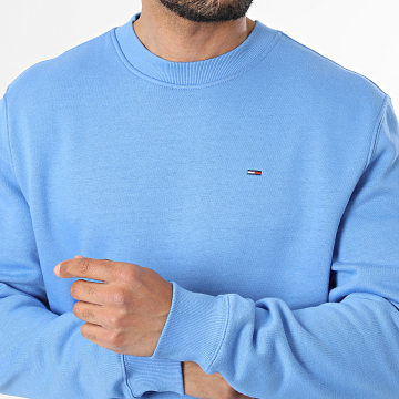 Tommy Jeans - Sweat Crewneck Flag 0741 Bleu