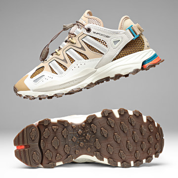 Adidas Originals - Baskets Femme Hyperturf HQ9943 Magic Beige Off White Gum 5