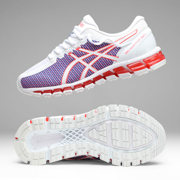 Asics - Sneakers Gel Quantum 360 I 1203A893 Bianco Coral Brillante