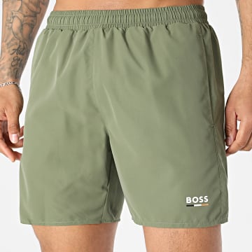 BOSS - Swim Short Swordfish 50554613 Khaki Green