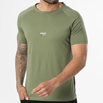 BOSS - Slim T-Shirt 50517970 Khaki Green