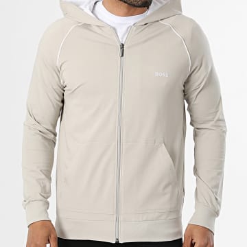 BOSS - Zip Hoodie Mix And Match 50515313 Beige