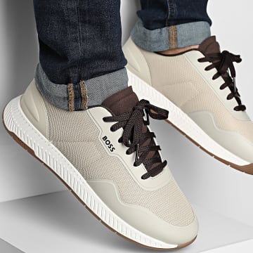 BOSS - Baskets Titanium Runn 50563962 Open Beige