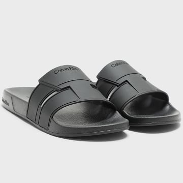 Calvin Klein - Sneakers Essential Slide Double 2111 Triple Black