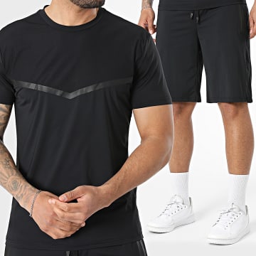 Classic Series - Conjunto Camiseta Y Pantalón Corto de chándal 72A Negro