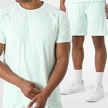 Classic Series - Ensemble Tee Shirt Et Short Jogging 509 Turquoise