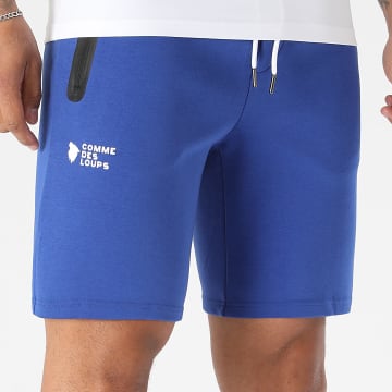 Comme Des Loups - Pantaloncino da jogging Everest Blu Reale