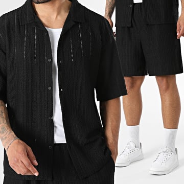 MTX - Ensemble Chemise Manches Courtes Et Short Jogging 138 Noir