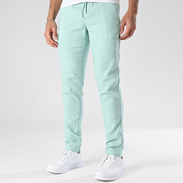 Tommy Hilfiger - Pantalón chino regular fit Harlem 2336 Verde Menta