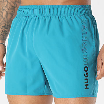 HUGO - Short De Bain Tiki 50561111 Turquoise