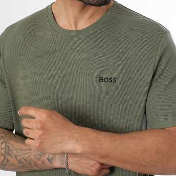 BOSS - T-Shirts Waffle 50535891 Khaki Green