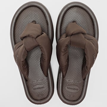 Havaianas - Damen Flip-Flops Over Puffed 4150281 Dunkelbraun