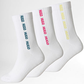 HUGO - Pack di 3 Paia di Calzini 50560084 Bianco