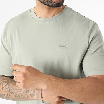 HUGO - Camiseta Dero 222 50466158 Verde Kaki Claro