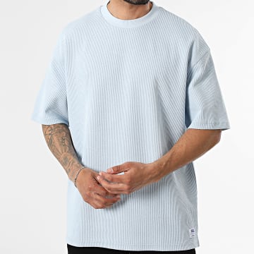 Hugo Blue - T-Shirt Oversize Texturizado Nuwaffle 50534434 Azul Claro