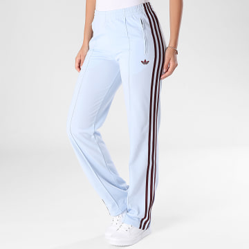 Adidas Originals - Pantalon Jogging Femme Classic TP KD6561 Bleu Clair Marron