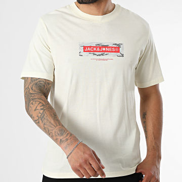 Jack And Jones - Camiseta Breeze Branded Beige