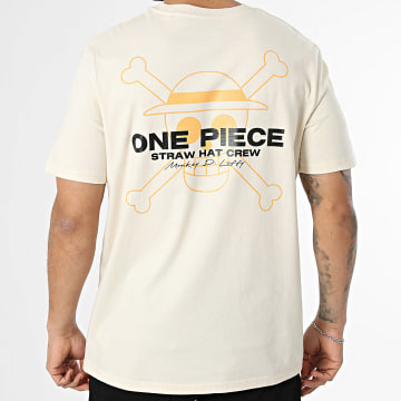 One Piece - T-Shirt Oversize Represent Skull Beige