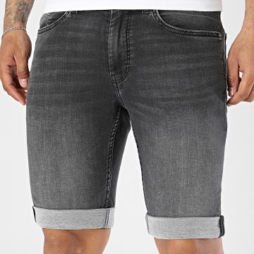Teddy Smith - Calção jean Regular Fit Scotty 10413750D Cinza Antracite
