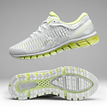 Asics - Sneakers Gel Quantum 360 I 1203A730 Glacier Grey Neon Lime