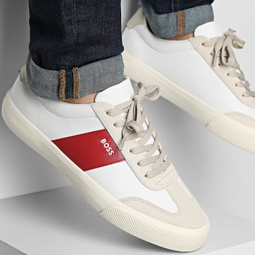BOSS - Baskets Aiden Tennis 50563847 Open White