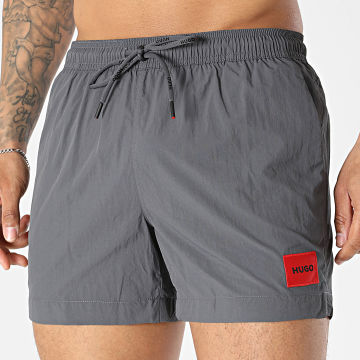 HUGO - Short De Bain Dominica 50493450 Gris Anthracite