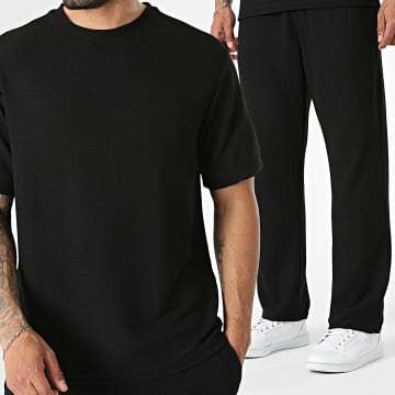 KZR - Conjunto T-Shirt E Calça De Fato De Treino 285 Preto