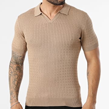 MTX - Polo Manches Courtes Maille 103 Camel