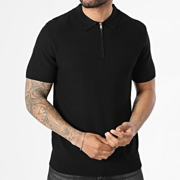 MTX - Polo Manches Courtes Maille 557 Noir