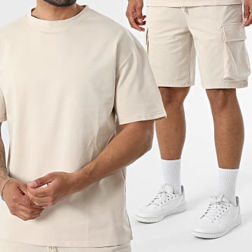MTX - Set T-Shirts und Cargo-Shorts 931 Beige