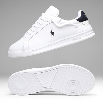 Polo Ralph Lauren - Zapatillas Heritage Court II White Navy