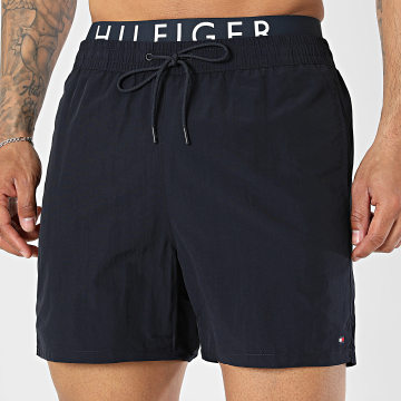 Tommy Hilfiger - Medium Drawstring Swim Shorts 3749 Navy Blue