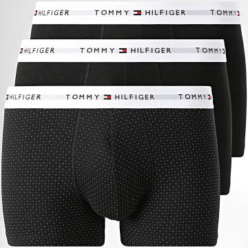 Tommy Hilfiger - Lot De 3 Boxers Stretch Cotton 3891 Noir