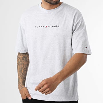 Tommy Hilfiger - T-Shirt Logo 3643 Grigio Mélange