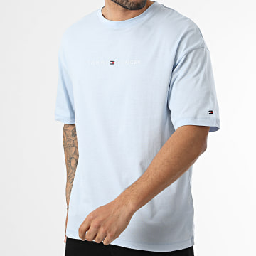 Tommy Hilfiger - T-Shirt Logo 3643 Blu Chiaro