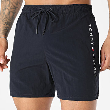 Tommy Hilfiger - Pantaloncino da bagno Medium Drawstring 3748 Blu Navy