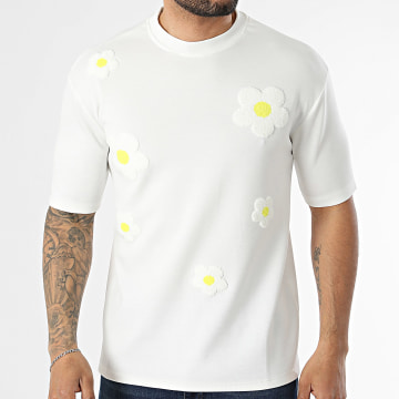 Uniplay - T-Shirt 229 White Floral