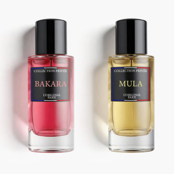 Collection Privée Original - Lot De 2 Parfums Mixtes Mula Et Bakara 50ml