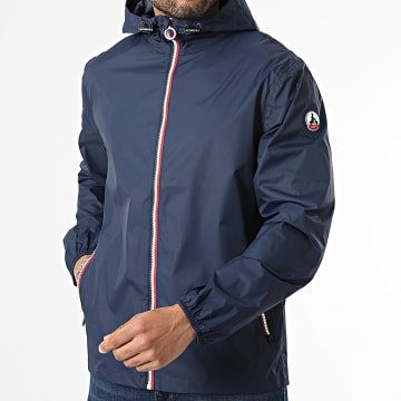 JOTT - Chaqueta con capucha cremallera Kilmory Azul Marino
