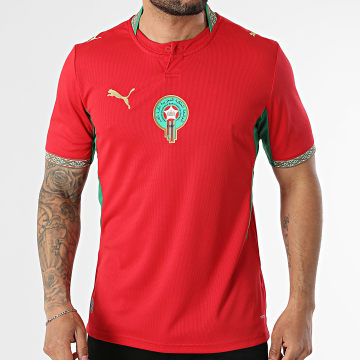 Puma - Camiseta De Fútbol Oficial Marruecos Local 2026 783317 Burdeos
