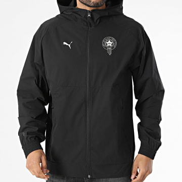 Puma - Veste Zippée Capuche Foot Maroc Pumatech 784552 Noir