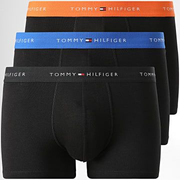 Tommy Hilfiger - Lot De 3 Boxers 3890 Noir Bleu Roi Orange